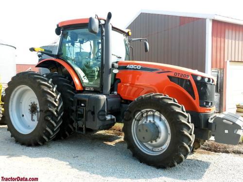 Agco DT205B tekniske specifikationer 