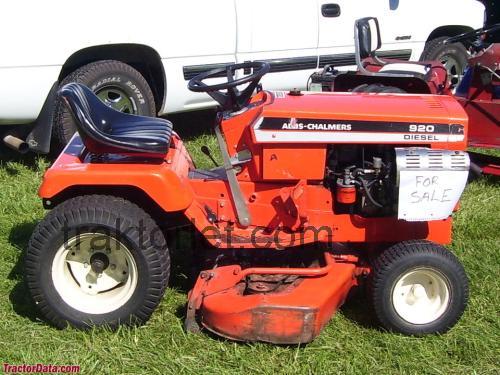 Allis-Chalmers 920 anmeldelser og tekniske specifikationer