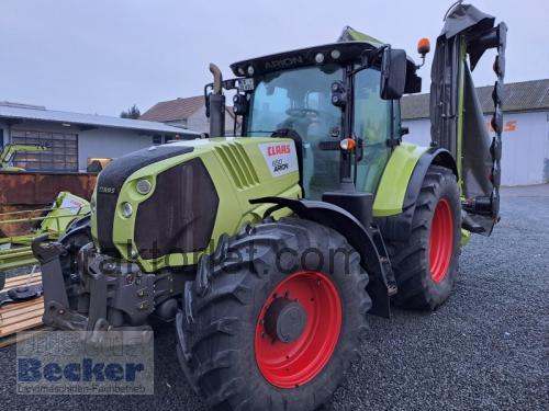Claas Arion 650 tekniske specifikationer 
