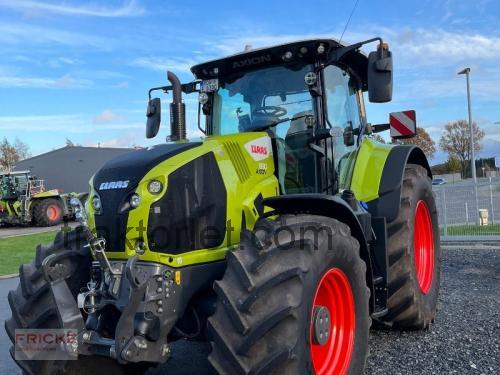 Claas Axion 830 tekniske specifikationer 