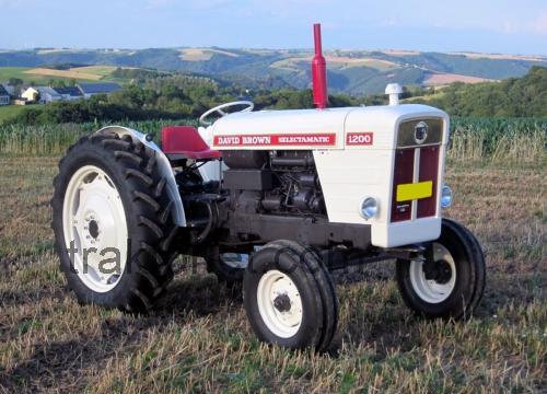David Brown 1200 Selectamatic tekniske specifikationer og anmeldelser