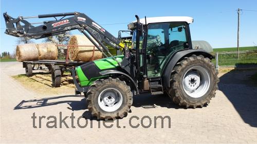 Deutz-Fahr Agroplus 410 tekniske specifikationer 