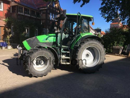 Deutz-Fahr Agrotron K 120 tekniske specifikationer og anmeldelser