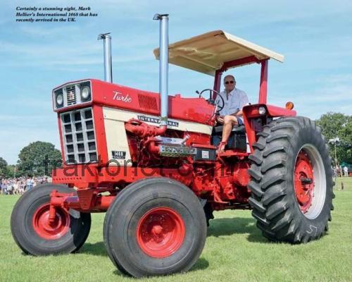 Farmall 1468 tekniske specifikationer og anmeldelser