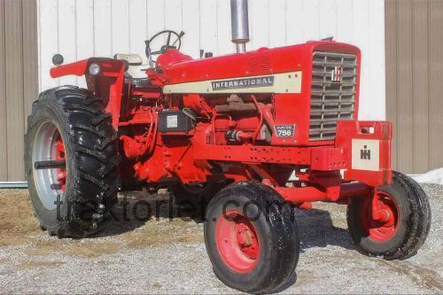 Farmall 756 tekniske specifikationer 