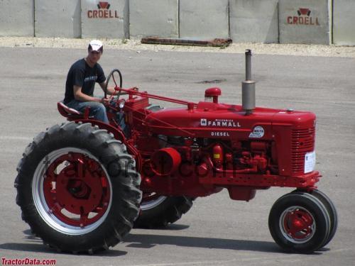 Farmall Super MD tekniske specifikationer og anmeldelser