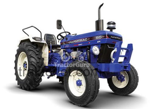 Farmtrac 50 anmeldelser og tekniske specifikationer