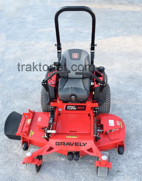 Gravely Pro-Turn 160 tekniske specifikationer og anmeldelser