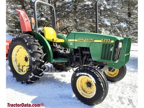 John Deere 5205 anmeldelser og tekniske specifikationer