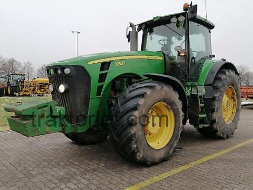 John Deere 8530 tekniske specifikationer og anmeldelser