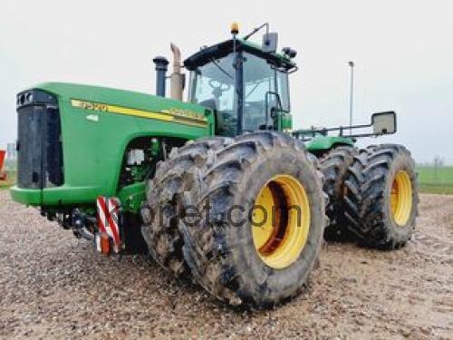 John Deere 9520 tekniske specifikationer og anmeldelser