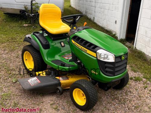 John Deere D160 tekniske specifikationer og anmeldelser