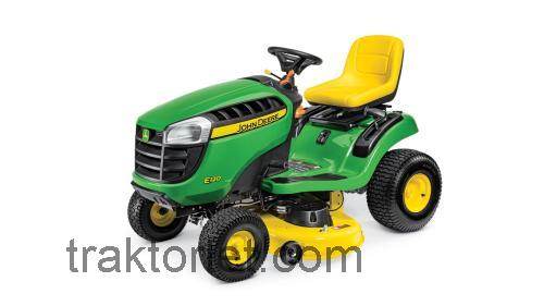 John Deere E120 anmeldelser og tekniske specifikationer