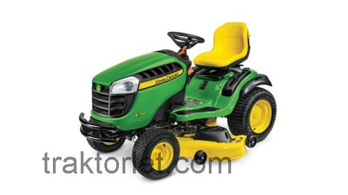 John Deere E170 anmeldelser og tekniske specifikationer