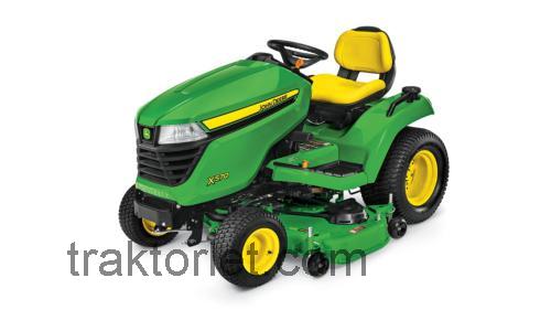 John Deere X570 anmeldelser og tekniske specifikationer