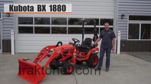 Kubota BX1880 anmeldelser og tekniske specifikationer