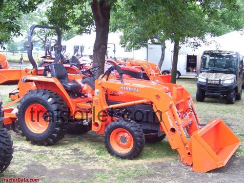 Kubota L2800 tekniske specifikationer 
