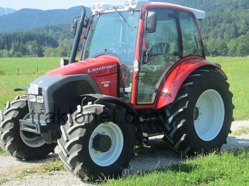 Lindner Geotrac tekniske specifikationer 