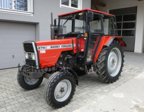 Massey Ferguson 274 tekniske specifikationer 