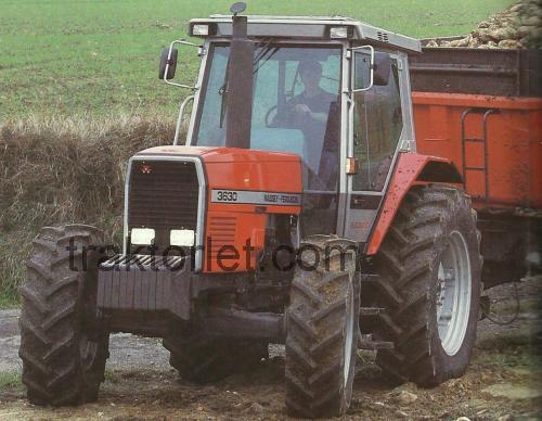 Massey Ferguson 3610 tekniske specifikationer 