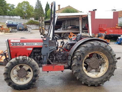 Massey Ferguson 394S tekniske specifikationer og anmeldelser