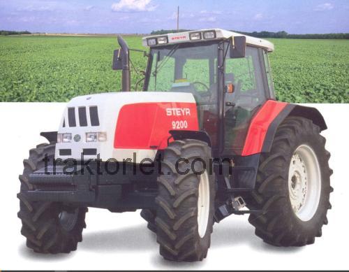 Steyr 9200 tekniske specifikationer 