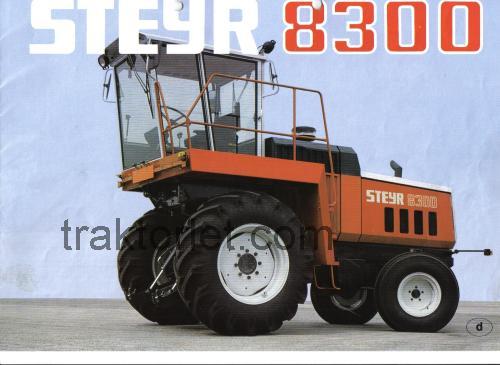 Steyr 9300 tekniske specifikationer 