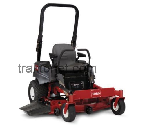 Toro Titan ZX5420 tekniske specifikationer 