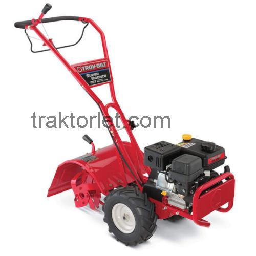 Troy-Bilt Super Bronco anmeldelser og tekniske specifikationer