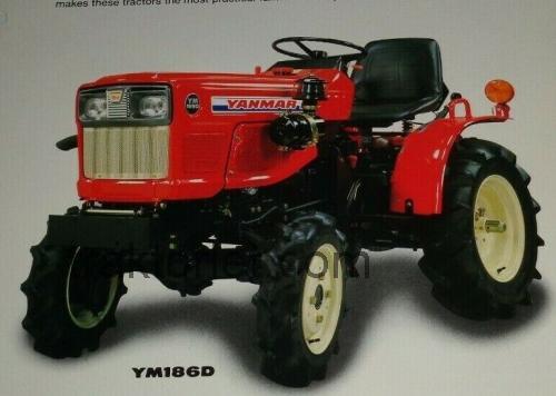 Yanmar YM186D anmeldelser og tekniske specifikationer