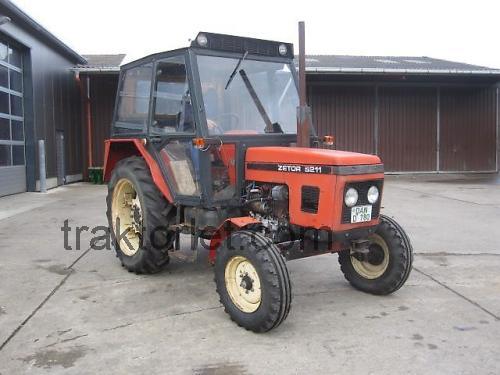 Zetor 5211 tekniske specifikationer og anmeldelser