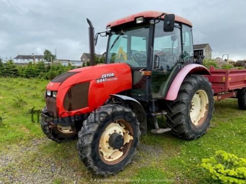 Zetor 6441 tekniske specifikationer og anmeldelser